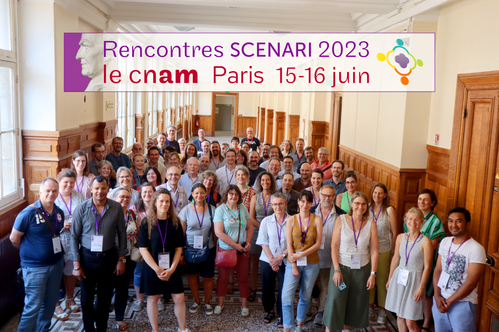 Photo de famille des Rencontres Scenari 2023