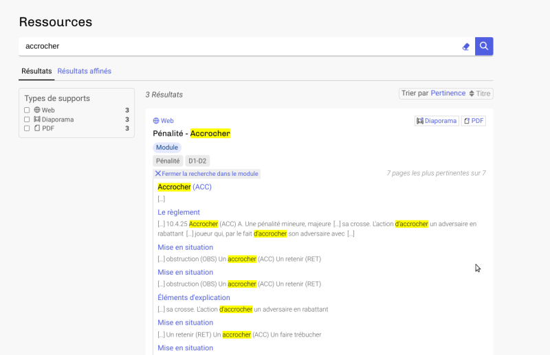 Recherche contextuelle